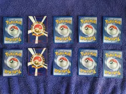10 Vintage Pokemon Cards Gen 1 - 2 Holo PROMO Jungle DARK Team Rocket WOTC Lot 4 - Image 2