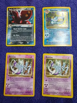 10 Vintage Pokemon Cards Gen 1 - 2 Holo PROMO Jungle DARK Team Rocket WOTC Lot 4 - Image 5