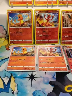 Pokemon TCG Bulk Card Lot Of 9 Pokemon Go Evolved Charmander Charizard - Image 3
