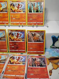 Pokemon TCG Bulk Card Lot Of 9 Pokemon Go Evolved Charmander Charizard - Image 4