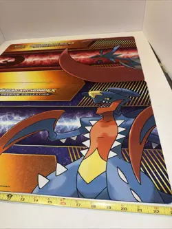 Mega Salamence & Garchomp EX Premium Collection Trading Card Playmat Pokemon TCG - Image 3