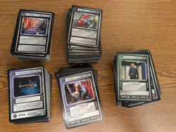 Large lot of Star Trek CCG 1E Mirror Mirror common (402) & uncommon (101) cards - Image 1