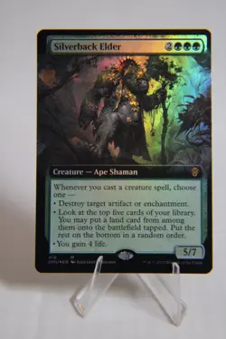 Silverback Elder (Extended Art) 418 Dominaria United NM Holo English 984 - Image 1
