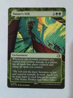 MTG: Nature's Will | Wilds of Eldraine | NM - Image 1