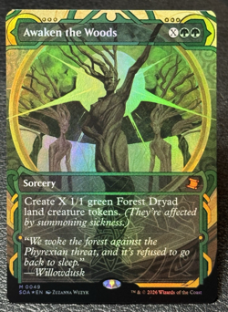 Awaken the Woods 0049 - Foil - MTG Secrets of Strixhaven: Mystical Archive NM - Image 1