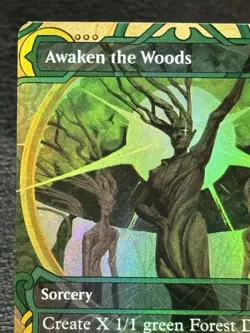 Awaken the Woods 0049 - Foil - MTG Secrets of Strixhaven: Mystical Archive NM - Image 2