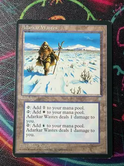 Adarkar Wastes - MTG - Ice Age - Magic: The Gathering - Image 1