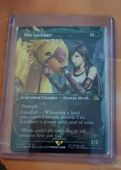 Tifa Lockhart (Borderless) (Chocobo Track Foil) Final Fantasy Foil - Image 1