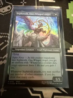 WotC MtG Prerelease Promos Sephiroth, Fabled SOLDIER (MR) (Foil) NM - Image 2