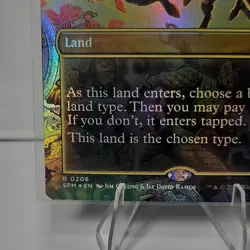 Multiverse Passage, Spider-Man Rare Land Foil SPM #0206 Marvel MTG - Image 3