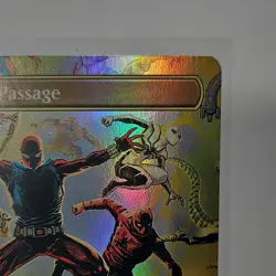 Multiverse Passage, Spider-Man Rare Land Foil SPM #0206 Marvel MTG - Image 5
