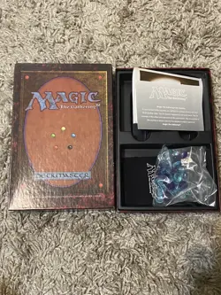 MTG Revised Edition Starter Gift Box Empty - New Counters & Rule Books 1994 - Image 1