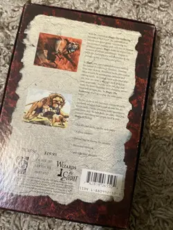 MTG Revised Edition Starter Gift Box Empty - New Counters & Rule Books 1994 - Image 3