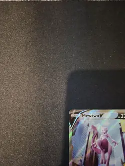 Pokemon TCG Mewtwo v Full Art Holo Ultra Rare Card Pokemon Go 072/078 72/78 - Image 3