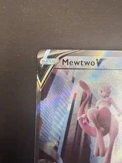 Pokemon Go Mewtwo V 72/78 Alternative Art Alt Holo English NM - Image 2