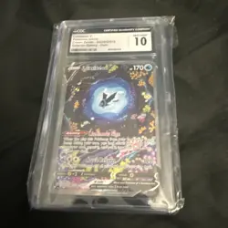 2023 POKEMON CROWN ZENITH GALARIAN GALLERY #GG39 LUMINEON V CGC 10 GEM MINT - Image 1