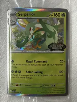 Pokemon Perfect Order Prerelease Staff Promos - 4 cards Sealed MEP 064-067 - Image 1