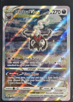 2023 Pokemon Crown Zenith Darkrai VSTAR GG50/GG70 Galarian Gallery NM/Mint - Image 1