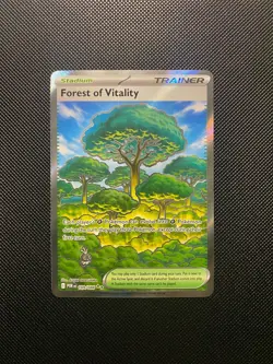 FOREST OF VITALITY 109/088 ULTRA RARE PERFECT ORDER POKEMON NM/M - Image 1