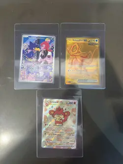 *Near Mint* Lot Of 3 Pokemon Illustration Rares - Image 1
