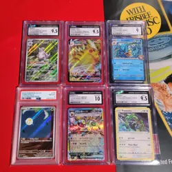 LOT of 6 Holo Pokemon CGC/PSA Slabs! #3 - Image 1