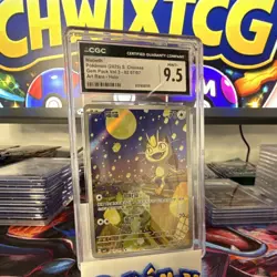 Pokemon TCG Meowth Gem Pack Vol.3 Art Rare Holo Chinese 2025 CGC 9.5 02/07 - Image 1