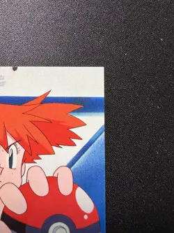 Pokemon Topps TV3 Misty Series 1 TV Animation Blue Logo Non-Holo - Image 3