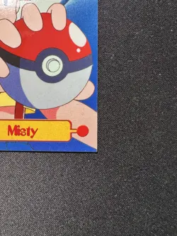 Pokemon Topps TV3 Misty Series 1 TV Animation Blue Logo Non-Holo - Image 4