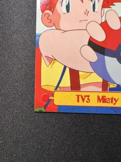Pokemon Topps TV3 Misty Series 1 TV Animation Blue Logo Non-Holo - Image 5