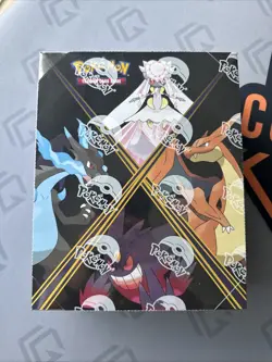 Pokemon Phantasmal Flames Mini Portfolio Factory Sealed Display 12 Packs - Image 1