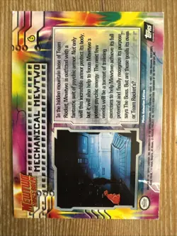 1999 Topps Pokemon Movie Mewtwo Strikes Back Mechanical Mewtwo Holo MP - Image 2