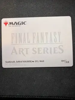Sephiroth, Fabled SOLDIER Art Series Card 44/53 Final Fantasy MTG Magic FIN - Image 2