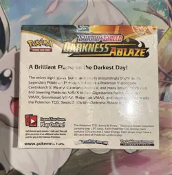 Darkness Ablaze Booster Box Pokemon TCG Sword & Shield Factory Sealed Case Fresh - Image 3