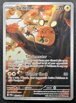 Pokemon Perfect Order Dedenne 093/088 Illustration Rare IR NM Pack Fresh! - Image 1
