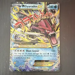 The Pokemon Company M Gyarados EX Breakpoint Ultra Rare Holo 27/122 240 HP - Image 1