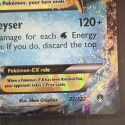 The Pokemon Company M Gyarados EX Breakpoint Ultra Rare Holo 27/122 240 HP - Image 5