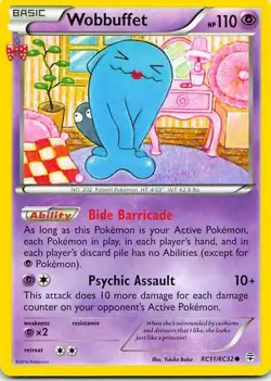 Wobbuffet RC11/RC32 Generations: Radiant Collection Ultra Rare NM Pokemon TCG - Image 1