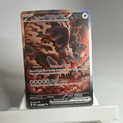 Pokemon Prismatic Evolutions Bloodmoon Ursaluna ex 168/131 SIR NM English - Image 1