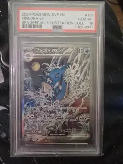 2024 POKEMON SVP PROMO SPECIAL ILLUSTRATION COLLECTION #131 KINGDRA EX PSA 10 - Image 2