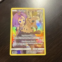 Pokemon Mimikyu Secret Rare Full Art Holo Sm-Cosmic Eclipse 245/236 70 HP - Image 1