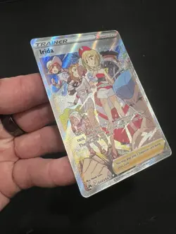 Pokemon Irida Trainer Supporter Full Art Holo Ultra Rare GG63/GG70 Crown Zenith - Image 3
