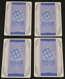 Gundam Card Game - Newtype Rising - 4 Legend Rare Card Lot - Image 2