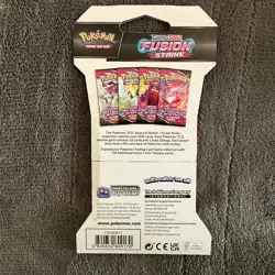 Pokemon TCG Fusion Strike Sleeved Booster Pack Blister - Factory Sealed - Image 2