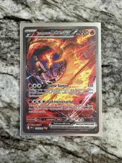 Pokemon TCG Team Rockets Moltres Ex Destined Rivals 229/182 NM/Mint - Image 1