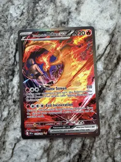Pokemon TCG Team Rockets Moltres Ex Destined Rivals 229/182 NM/Mint - Image 2
