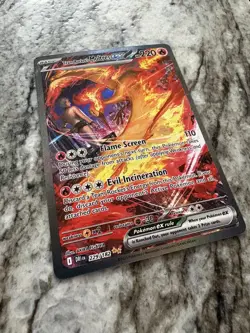 Pokemon TCG Team Rockets Moltres Ex Destined Rivals 229/182 NM/Mint - Image 3