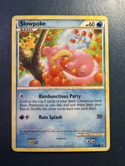 Pokemon TCG Slowpoke 66/90 Undaunted - Image 1