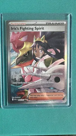 Iris's Fighting Spirit SIR Pokemon Ascended Heroes 292/217 - NM - Image 1