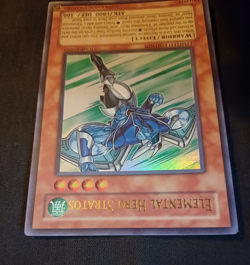 Yu-Gi-Oh - Elemental Hero Stratos - JUMP-EN012 - Ultra Rare - NM - Image 3