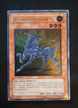 Yu-Gi-Oh - Wroughtweiler - CRV-EN012 - 1st Edition - Ultimate Rare - NM - Image 1